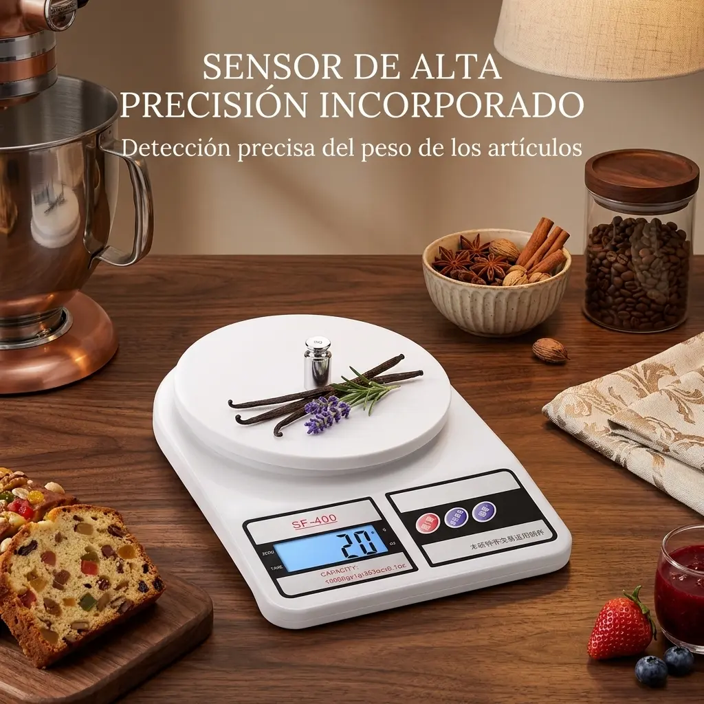 Bascula Cocina Digital Para Cocina 10 KG