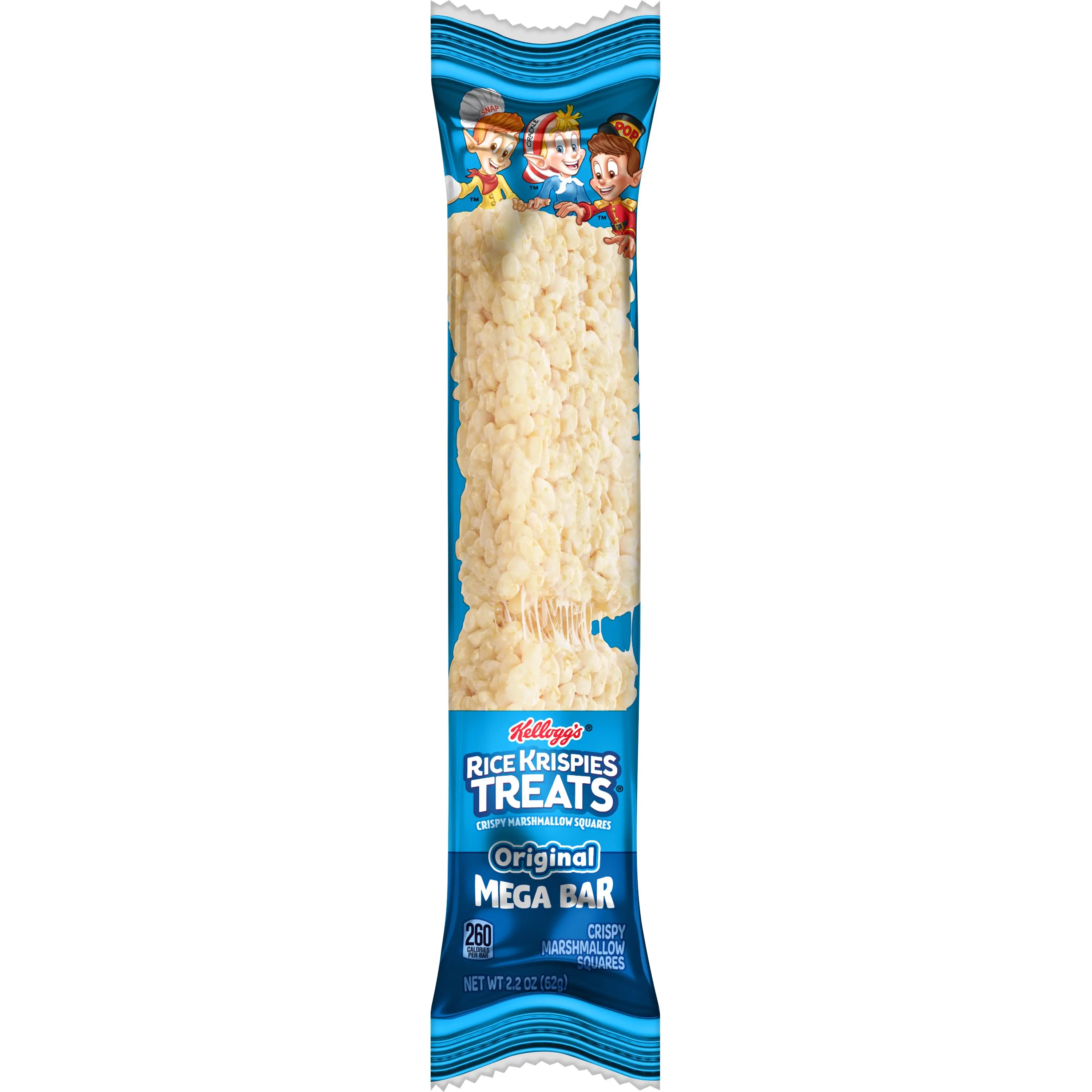 RICE Krispies Treats Mega Marshmallow - Original 2.2oz / Rainbow 2.1oz Snack