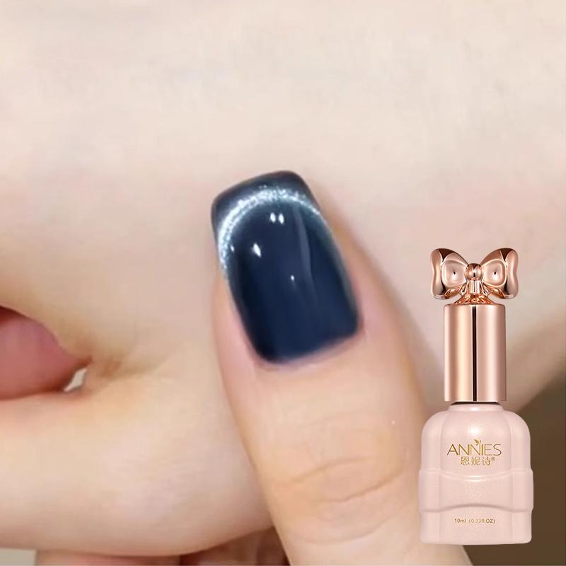 MựcXanh Biển hạt thủy tinh, gel sơn móng tay mắt mèo, màu Flash Pop mới, bóng đèn sứ nhỏ, cần sơn mắt mèo, đèn khô