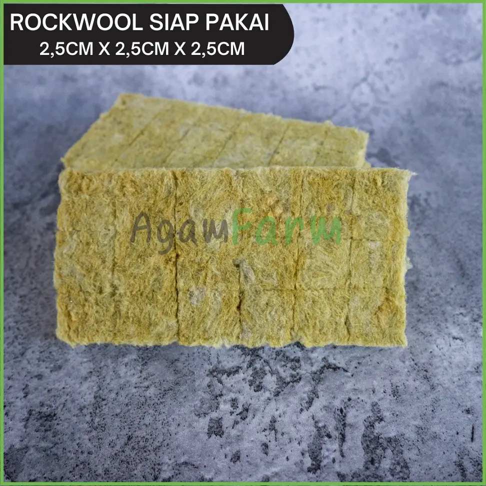 Rockwool Hidroponik Siap Pakai merk Cultilene