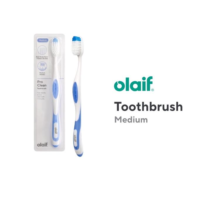 Olaif Pro Clean Toothbrush (Soft / Medium) - Sikat Gigi / Gosok Gigi 1