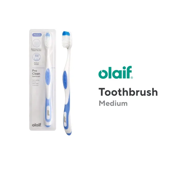 Olaif Pro Clean Toothbrush (Soft / Medium) - Sikat Gigi / Gosok Gigi 1