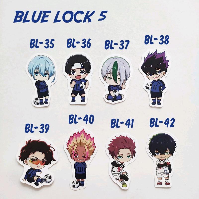 Sticker Anime Blue Lock 5 Hiori Nanase Otoya Karasu Yukimiya Shidou Sae Aiku Merchandise 0