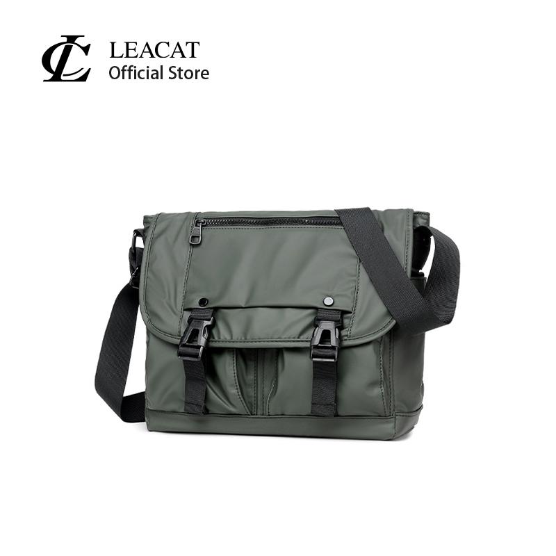  túi Messenger Nam Làm Bằng Vải Nylon Chống Thấm Nước Che Phủ Bằng Màng Thích Hợp Cho Học Sinh Túi Đeo Vai Túi Đeo Chéo Bag 