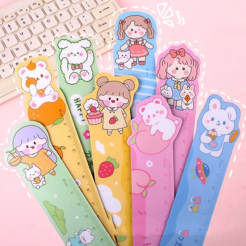 Pengaris Lentur Flexible Magnet Motif Lucu Pengaris Anak Sekolah 1024 6