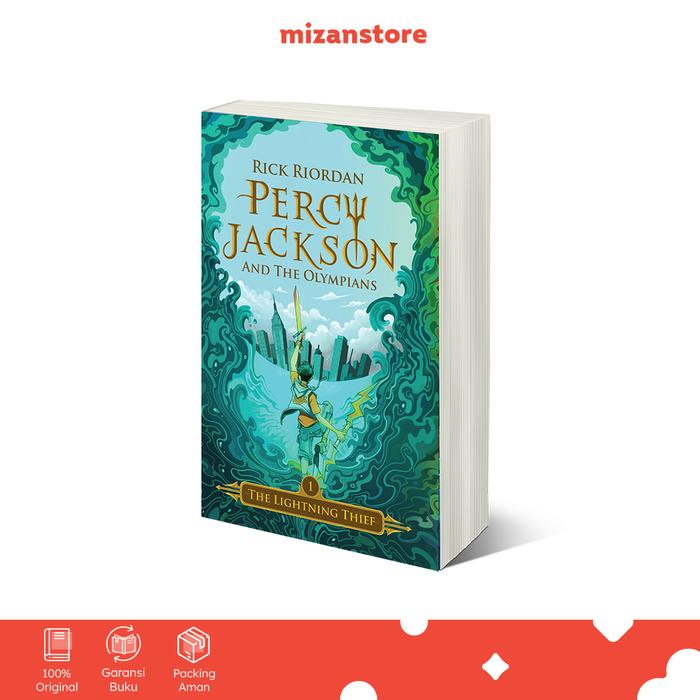 Promo Buku Percy Jackson and The Olympians #1: The Lightning Thief ...