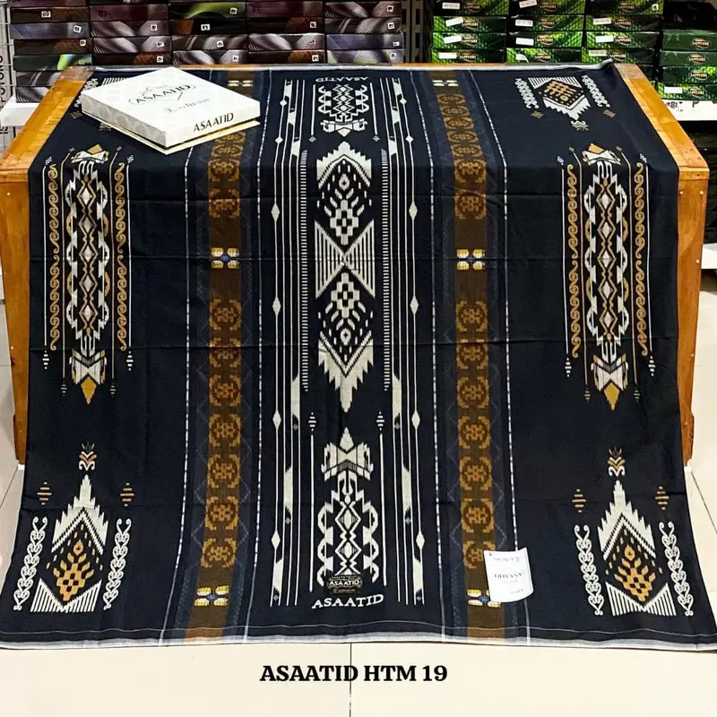 SARUNG ASAATID MIX HITAM SONGKET BISA COD BAYAR DITEMPAT TERMURAH 0