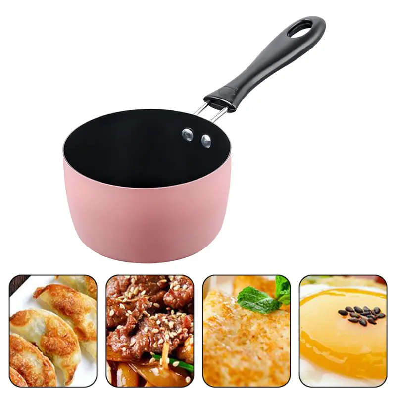 Chảo Sữa Nóng Chảy, Nồi Sôi Chống Dính Cho Nhà Bếp, RV, Du Lịch, Gia Đình, Nồi Súp Để Cắm Trại Ngoài Trời, Bếp Ga, Bếp Nhỏ, Máy Hâm Bơ Camping 4