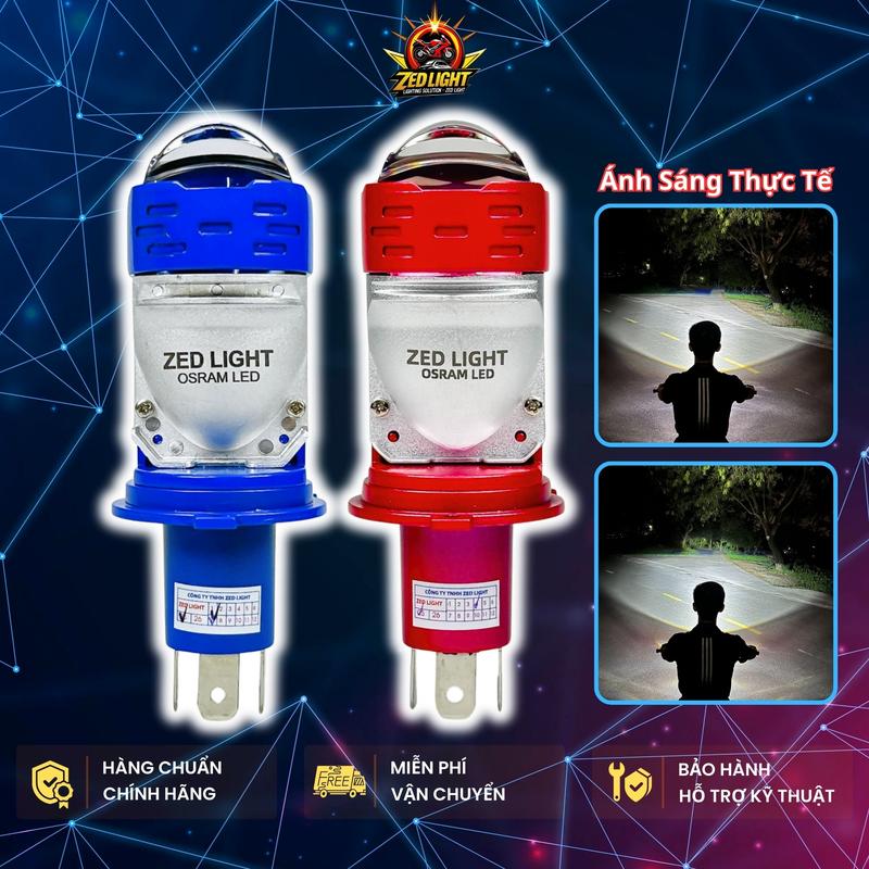 Đèn Pha Bi Cầu V30 Ultra ZED LIGHT - 12 24V DC Led 65W Trợ Pha Laser - Bảo Hành 24 Tháng Ô Tô Xe Máy Phụ Tùng