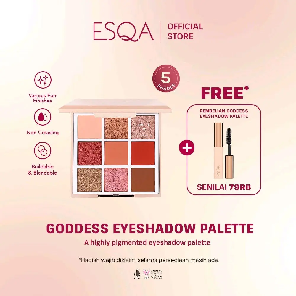 ESQA Goddess Eyeshadow Palette