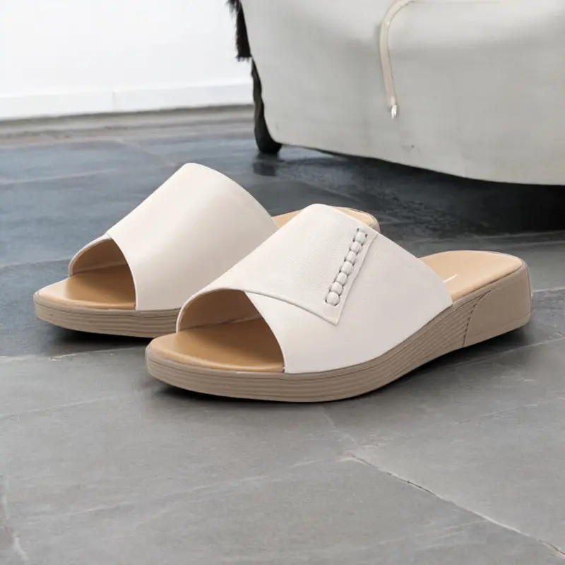 Sandal Wedges Wanita 2024 sendal cewek Hak Tinggi 6