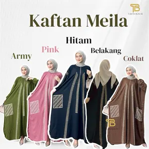 KAFTAN MEILA RAYON JUMBO LD 180 ADEM BUSUI KEKINIAN