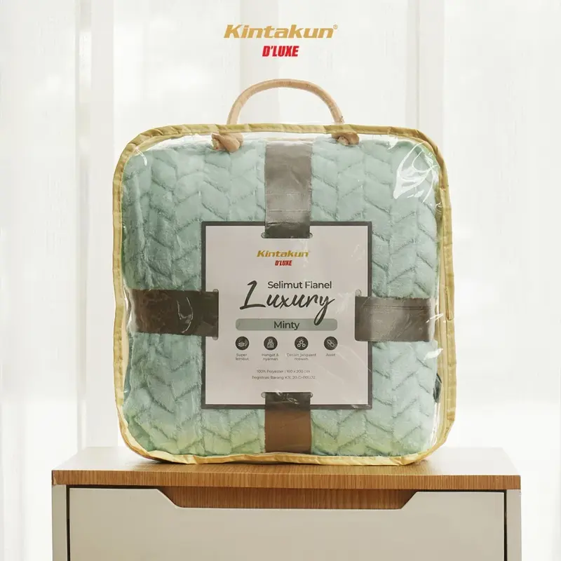 [NEW ARRIVAL] Kintakun Selimut Lembut & Mewah Luxury 160x200cm Colourfull 2