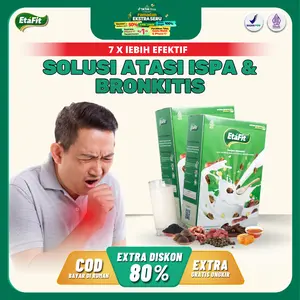 ETAFIT - Herbal Solusi ISPA dan Bronkitis - Susu Kambing Etawa Bubuk Asli 100% Murni Original