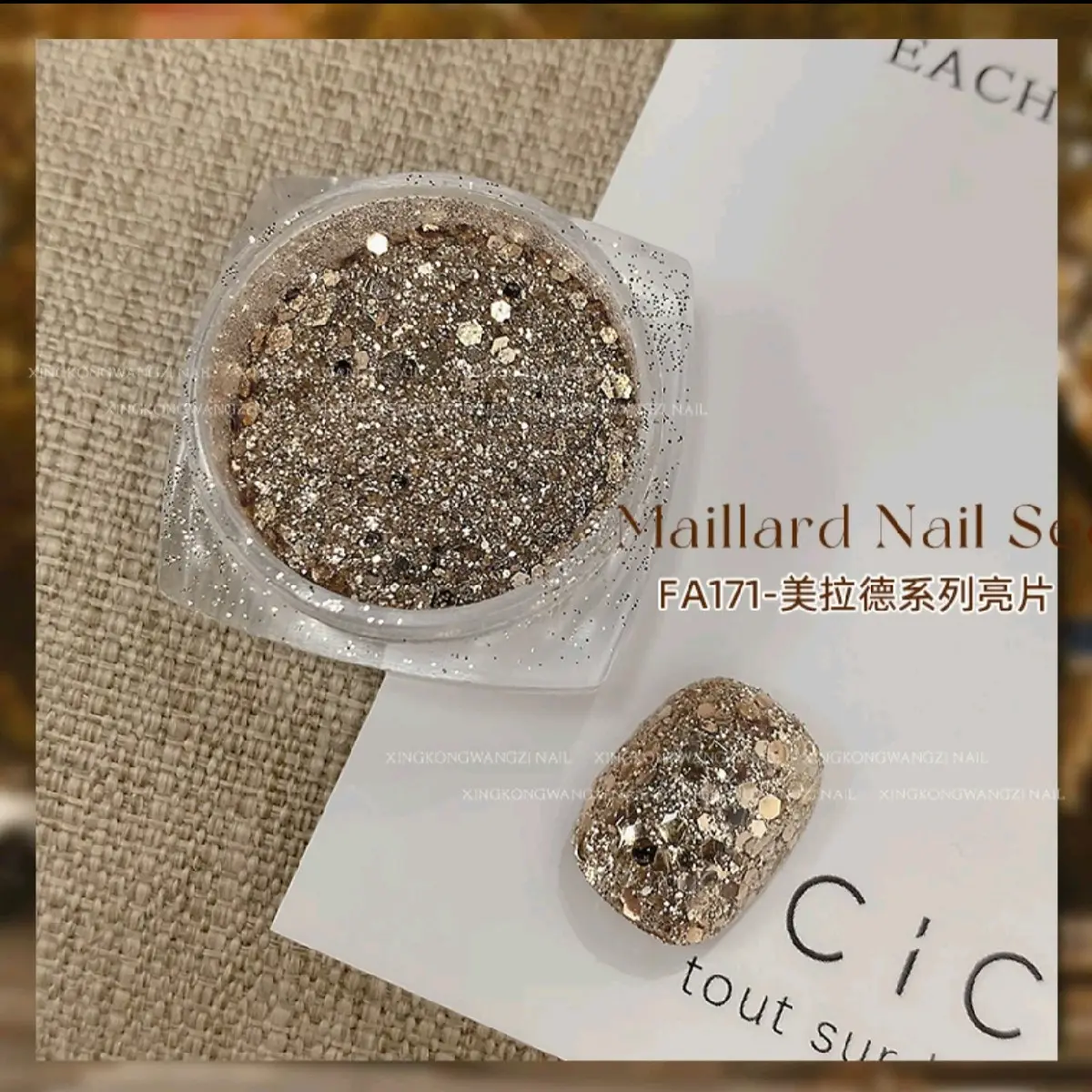 AKSESORIS KUKU ( MAILLARD NAIL SEQUIN )