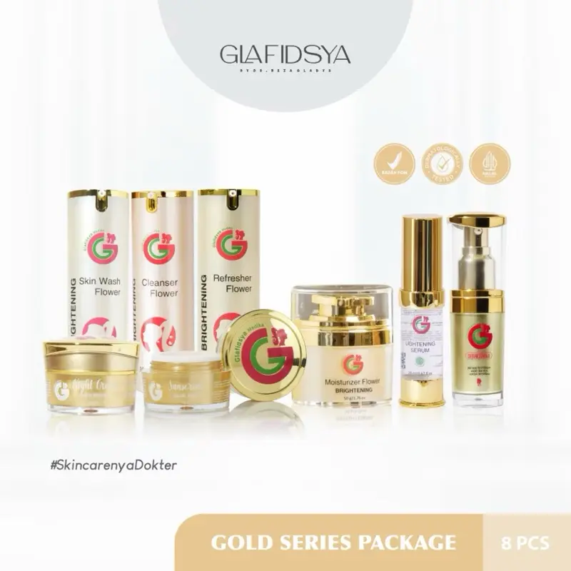 GLAFIDSYA - package sultan | package gold | melembabkan wajah | Mencerahkan by DR REZA