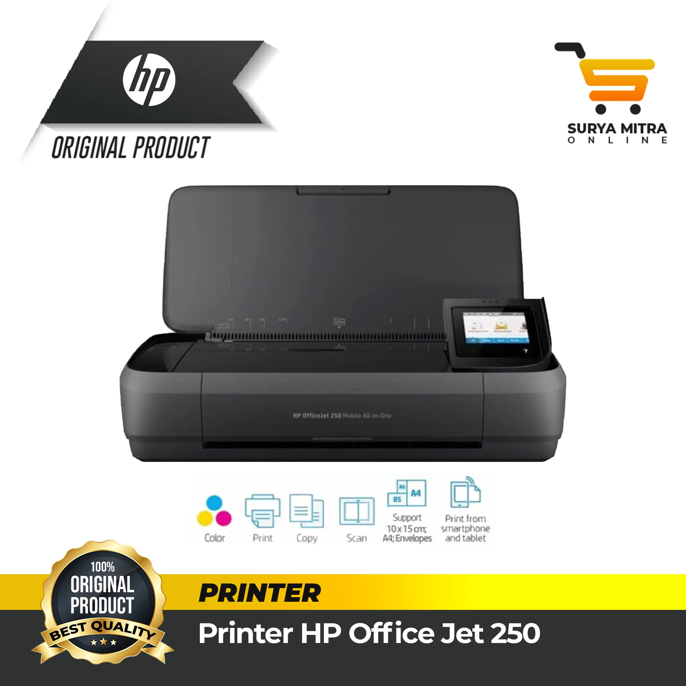 Printer Portable HP Office Jet 250 - Garansi Resmi