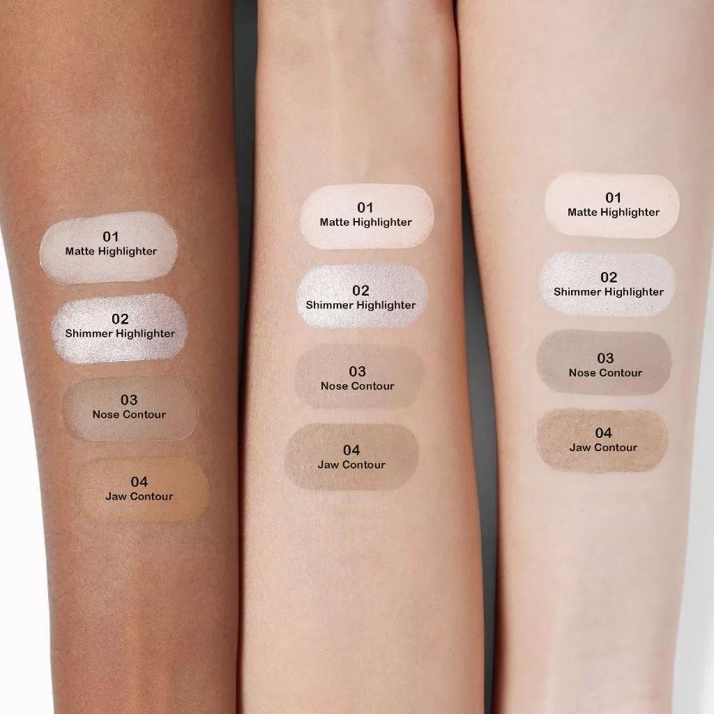 [BEST SELLER] Judydoll Highlight & Contour Palette (Face Palette Highlighter Shading Powder Untuk Kontur Hidung & Aegyosal)