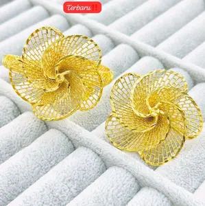 GELANG SET CINCIN FASHION MODEL BUNGA ELEGANT
