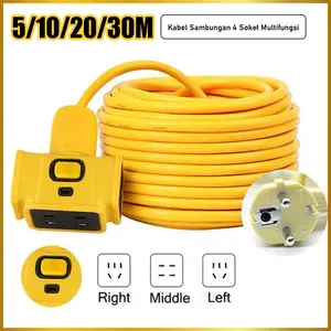 5/10/20 M Kabel Ekstensi Cable Extension Sambungan Kabel Perlengkapan Perangkat Elektronik Electrical Tools