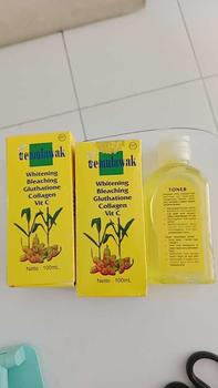 Product Review of 3 Pcs Toner Bleaching Temulawak from s**🥀 0