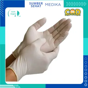 Ecer Sarung Tangan Medis Glove 1 pasang (2pcs) Handscoon Latex