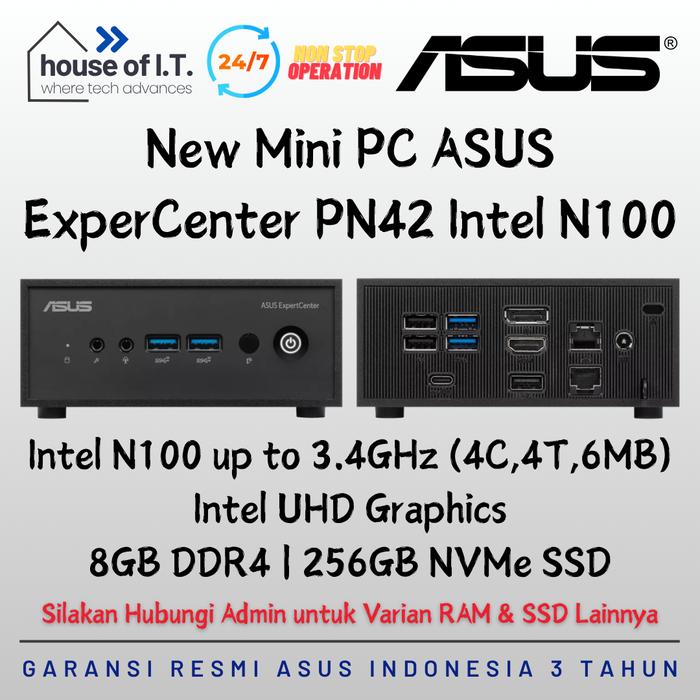 Promo Mini PC ASUS N100 - PC ASUS PN42 N100 - ASUS NUC N100 - Garansi ...