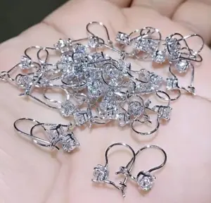 ANTING DESI MATA SATU SILVER TITANIUM ANTI KARAT ANTI LUNTUR
