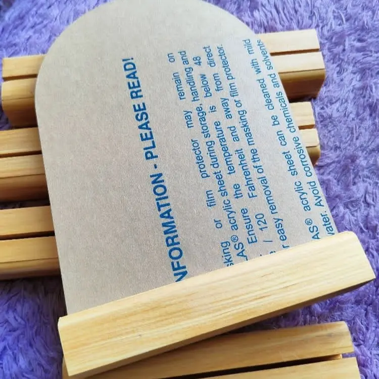 Stand Akrilik Kayu Stand Kertas Tatakan Foto Bahan Kayu Jati Belanda( Bisa Custom Ukuran) 3