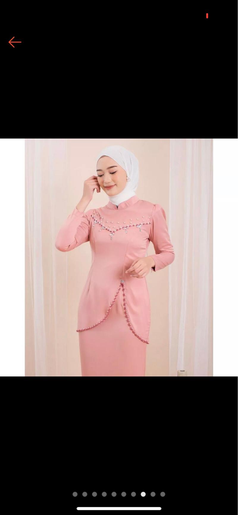 Product Introduction of Kurung Melayu Wanita set atasan dan bawahan 3