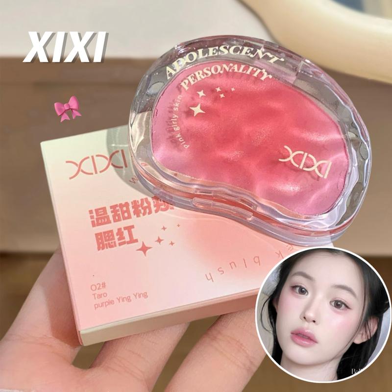 Bảng Phấn Má Hồng, Thiết Kế Gợn Sóng Nước, Lì Và Mịn, Lâu Trôi, Màu Hồng Má, Không Thấm Nước, XIXI, Phấn Má Hồng Dạng Bột D757 Nữ Trang Điểm Mỹ Phẩm Cosmetic