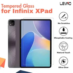 LEVINO Tempered Glass Screen Protector Compatible for infinix X Pad 2024 11 inch Tablet Honor Pad X8a 11-Inch Scratch Proof HD Clear 9H