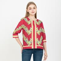 Gambar N2 - Atasan Katun Motif Bunga 29707 - Putih, M dari Sisters Fashion Group Kota Administrasi Jakarta Utara 1 Tokopedia