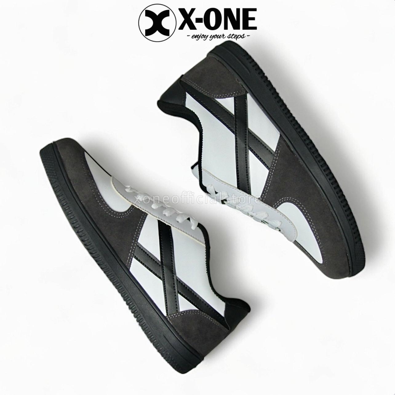 Sepatu Sneakers Casual Suede Cowok | X-ONE Footwear “Specta Putih” Shoes Kasual Karet Sepatu Sneakers Casual Suede Cowok | X-ONE Footwear “Specta Putih” Shoes Kasual Karet