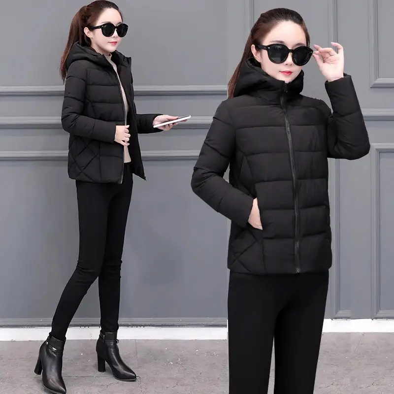 Jaket Winter Wanita Musim Dingin Casual Panjang 2