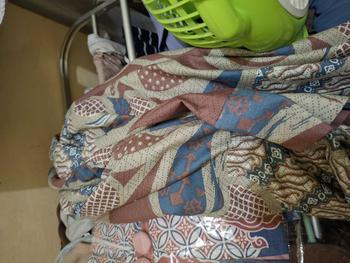 Product Review of Blouse Mega Mendung - Baju Batik Wanita Kerja Blouse Motif Mega Mendung Warna soft from I**0 1