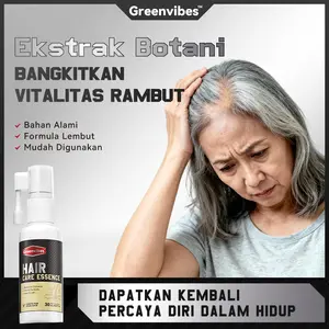 Greenvibes Hair Tonic Natural Herbal – Daily Hair Care Treatment Oil Perawatan Rambut Rusak