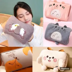 Bantal Penghangat /Terapi Air Panas/Pillow Electrik Meringankan Nyeri Pada Haid Dan Keram Perut (Free BOX + Charger + Kertas Panduan + corong)