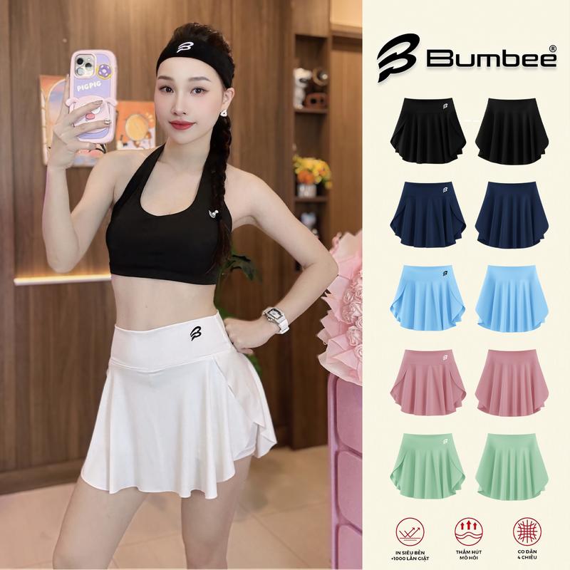 Váy Thun Thể Thao Nữ Bumbee – Lưng Cao Tôn Dáng Co Giãn 4 Chiều Thấm Hút Mồ Hôi T66