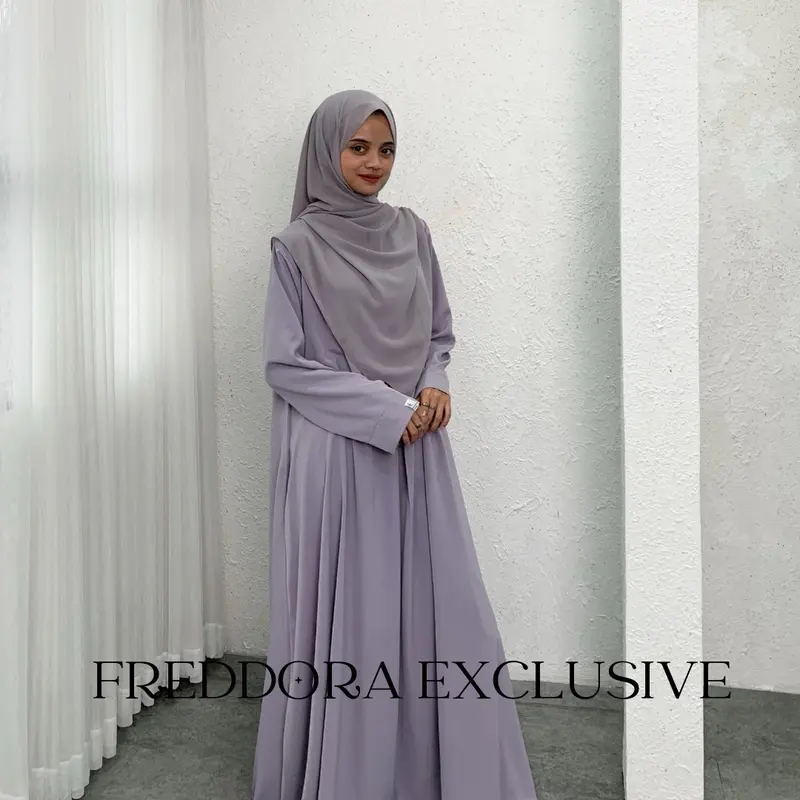 (FREDDORA) ASHEERA ABAYA BASIC by Freddora Exclusive 2