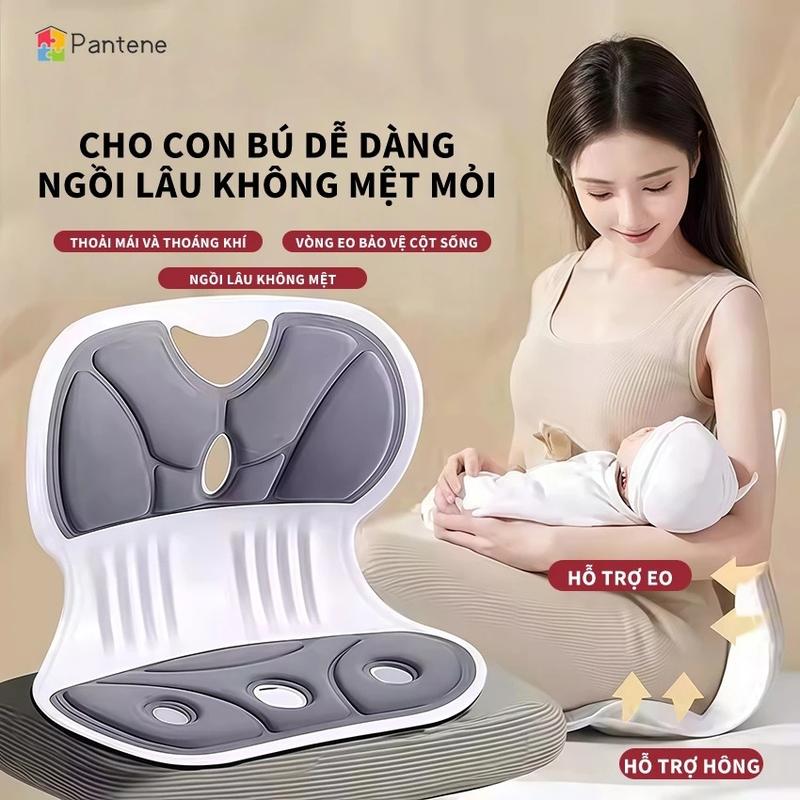 Ghế công thái học chống gù lưng, Ghế văn phòng giúp ngồi thẳng lưng phù hợp với mẹ bỉm sữa, trẻ em, sinh viên,người làm