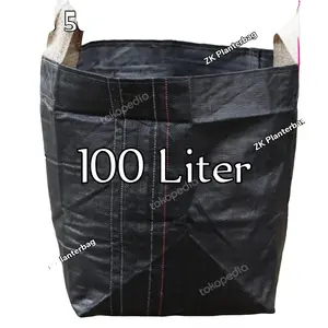 planterbag hitam 50 cm 100 liter Pot Tanaman