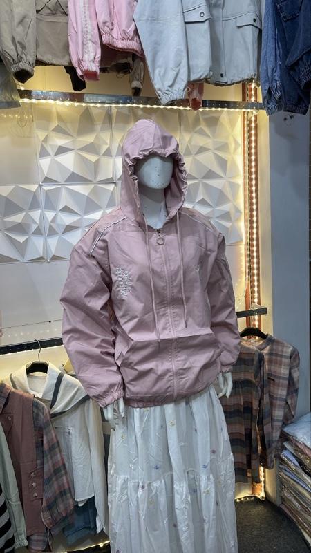 Shena 197502 Jaket - Jaket Motoran Wanita Zipper / Jaket Kuliahan wanita