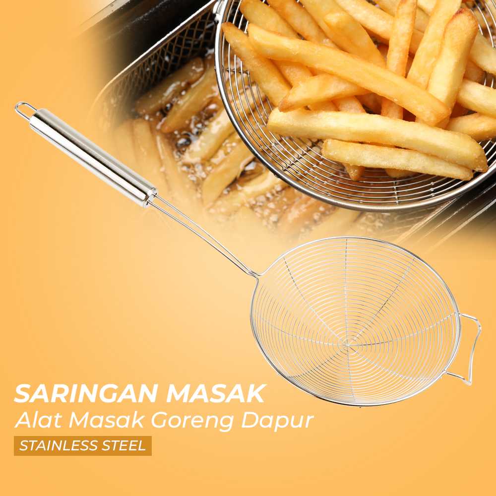 SPIMMER Saringan Minyak Serokan Gorengan Stainless Steel - KT399