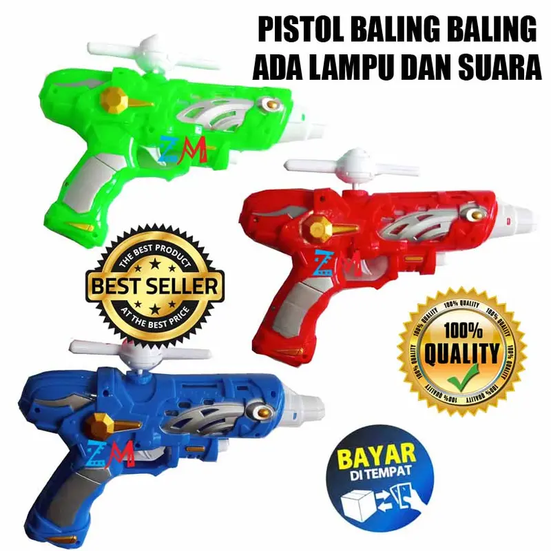 Mainan Anak Tembakan Baling Baling 2438 Ada Lampu dan Musik 0