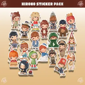 20pcs HIRONO Sticker Pack | stiker hirono aesthetic