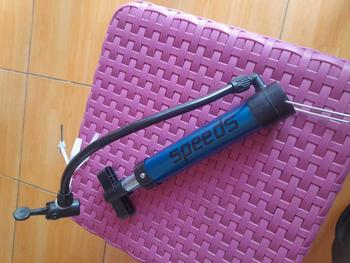 Product Review of SPEEDS Pompa Angin Jarum Manual Bola Basket Sepak Futsal Volly Pump Ball LX 016-1 from a**9 1