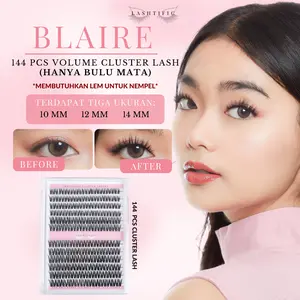 LASHTIFIC Bulu mata BLAIRE Individual Lashes Natural False Lashes 10-14mm | Bulu mata saja Eyelash