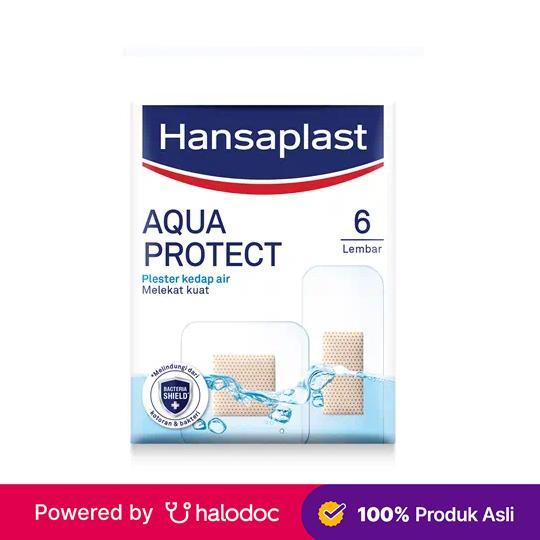 Gambar Hansaplast Aqua Protect 6 Lembar dari Apotek Halomedika Pancoran Kota Administrasi Jakarta Selatan Tokopedia