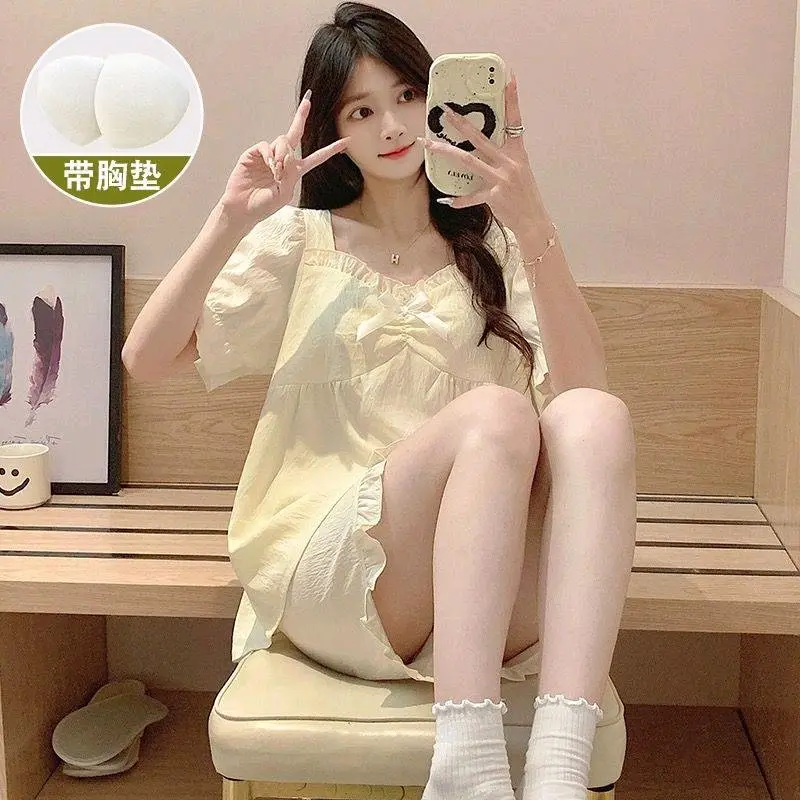 DAFFIN.DJ Baju tidur Katun pita 2